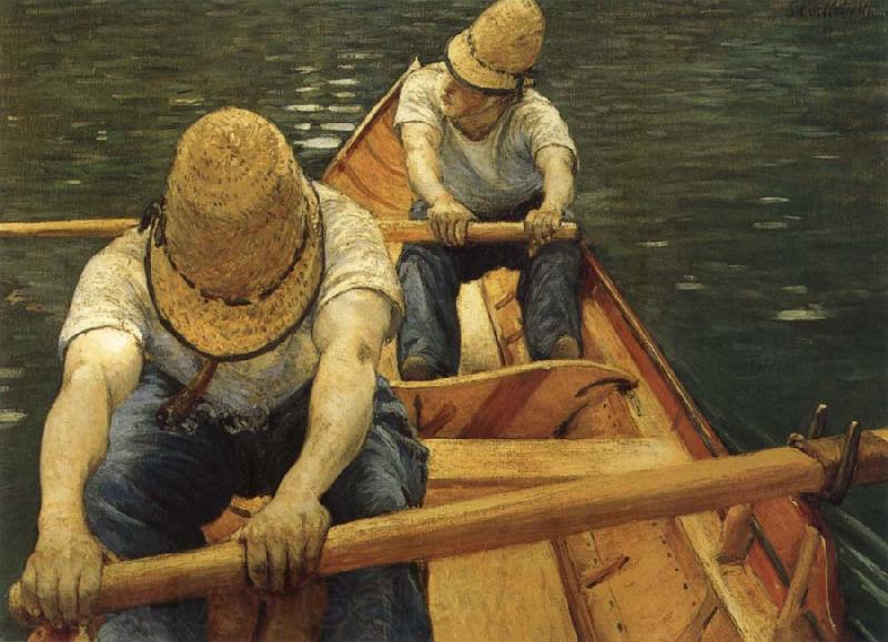 Gustave Caillebotte Oarsman